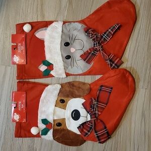Christmas House Pet Stockings